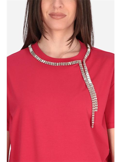 T-shirt in jersey LIU JO | CA6167JS088/P9573